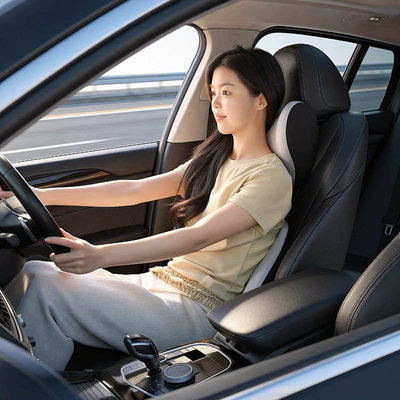 Lumbar Support Set, Car Seat: Headrest