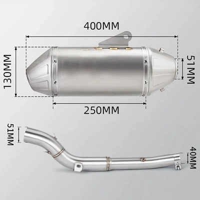 Section Exhaust Pipe Combination – Exhaust pipe
