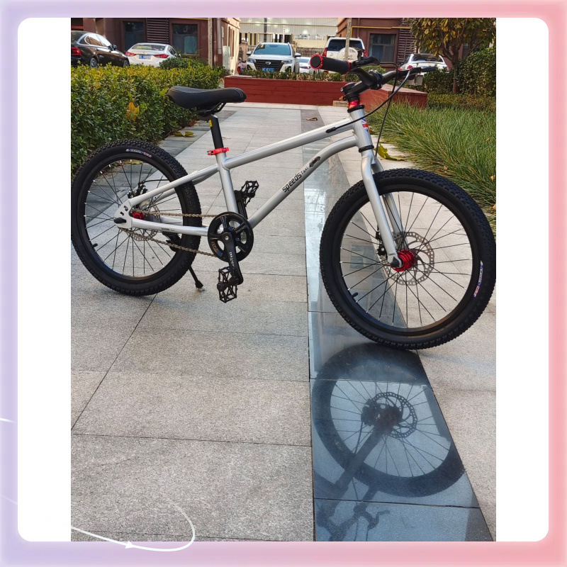 22inch Years Old Lightweight Medium and Large Children's 5-Material 20-Inch Aluminum Alloy Children's Bicycle for Boys and Girls ✅