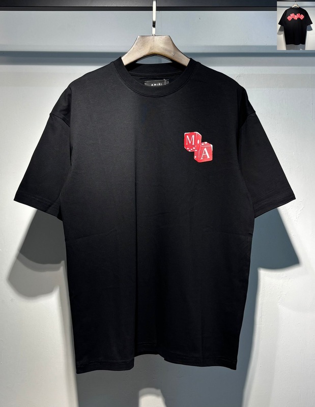 貿易クロスAm新文字クラシックプリント半袖男女同型カップルTシャツiri夏高iri製品タイプ|undefined