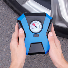 车载充气泵 汽车打气泵数显12v便携式轮胎打气筒 智能补胎充气