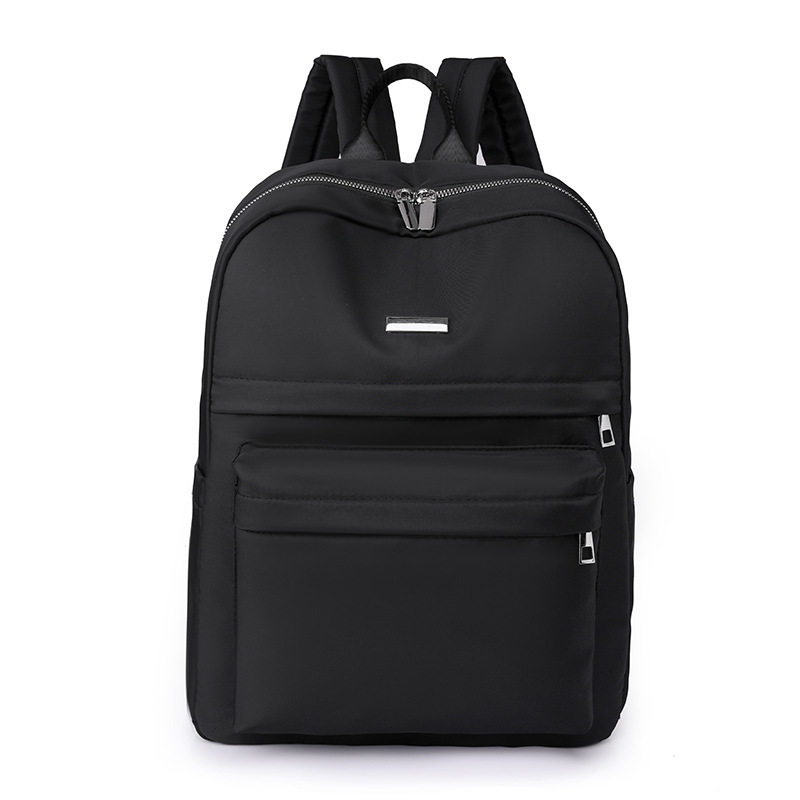 Laptop Bag Backpack Large Capacity Fashion Simple Pure Color 2025 Women's Backpack Fashionable Backpack