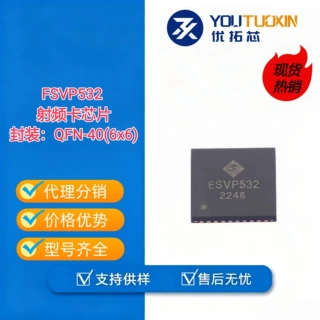 全新原装FSVP532 频率13.56MHz 封装QFN-40 (供应通信读写器芯片)
