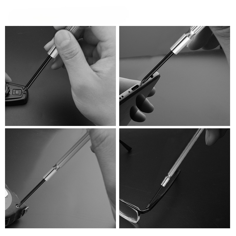 Green Forest Watch Screw Lot Set Computer Glasses Reparación Reloj Mini Precision Driver Repair Gadget