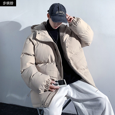 2022年新款棉衣男冬季加厚棉袄外套韩版潮流宽松ins潮牌面包棉服|ru