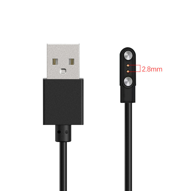 スマートウォッチ 4P2P 磁気充電ケーブル 2 ピン 4 ピン 5 ピン子供用磁気スマートウォッチ充電器に適しています。|undefined