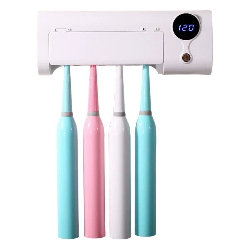 Ультрафиолетовая зубная щетка для путешествий с USB-зарядкой и дезинфектором для зубных щеток в ванную комнату