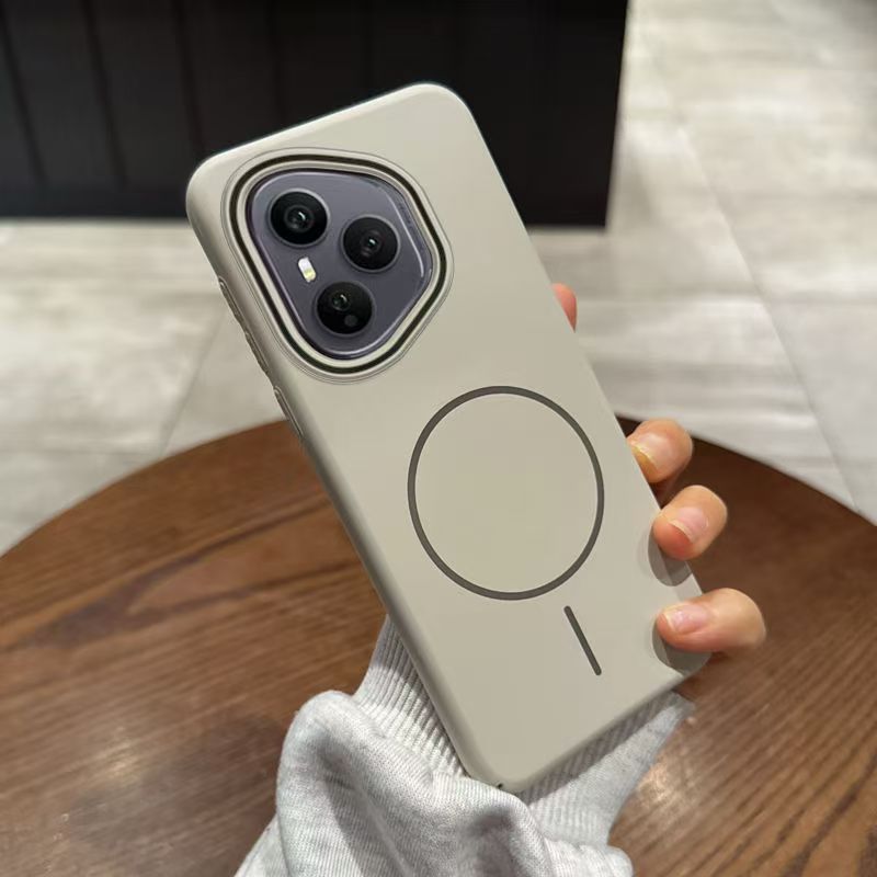 Honor 400pro 超薄型磁気電話ケース nova14 肌の感触つや消し保護ケース p80 通気性と放熱に適しています。|undefined