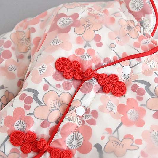 Ropa del bebé mameluco mono invierno estilo chino Luna Llena recién nacido algodón fino acolchado caliente