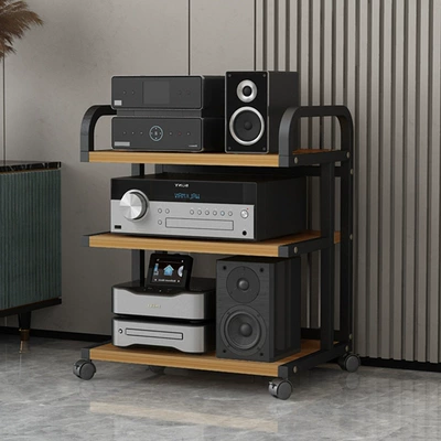 Yeni Çoxqatlı Gücləndirici Rəfi, HIFI Avadanlıq CD Maşın Rəfi Kabineti