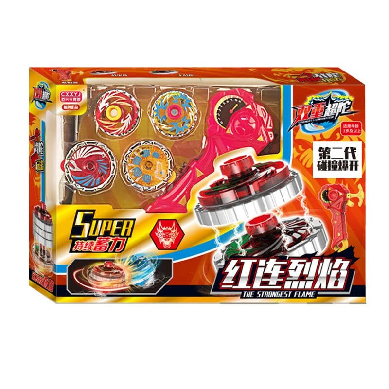 Магическая игрушка для мальчиков, комбинированная легкая вертушка на шнурке