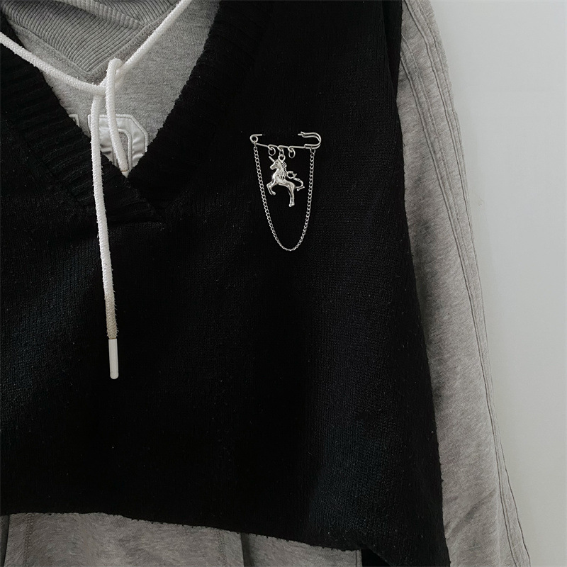 할로윈 시리즈 브로치: 큰 유니콘