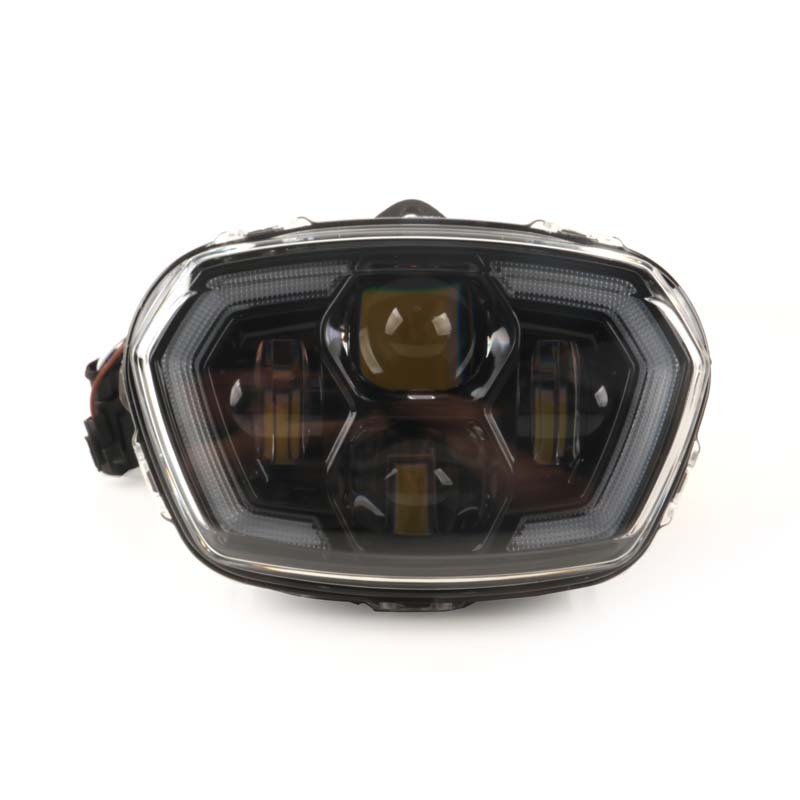 Motuoche – Headlight for Vespa Motorcycle headlights, headlights - black