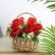 Princess basket large + red peony