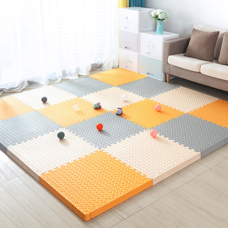 スプライスフォームフロアマット、子供用クロールマット、厚みのある家庭用マット、寝室の畳フロアマット、パズルクロールマット|undefined