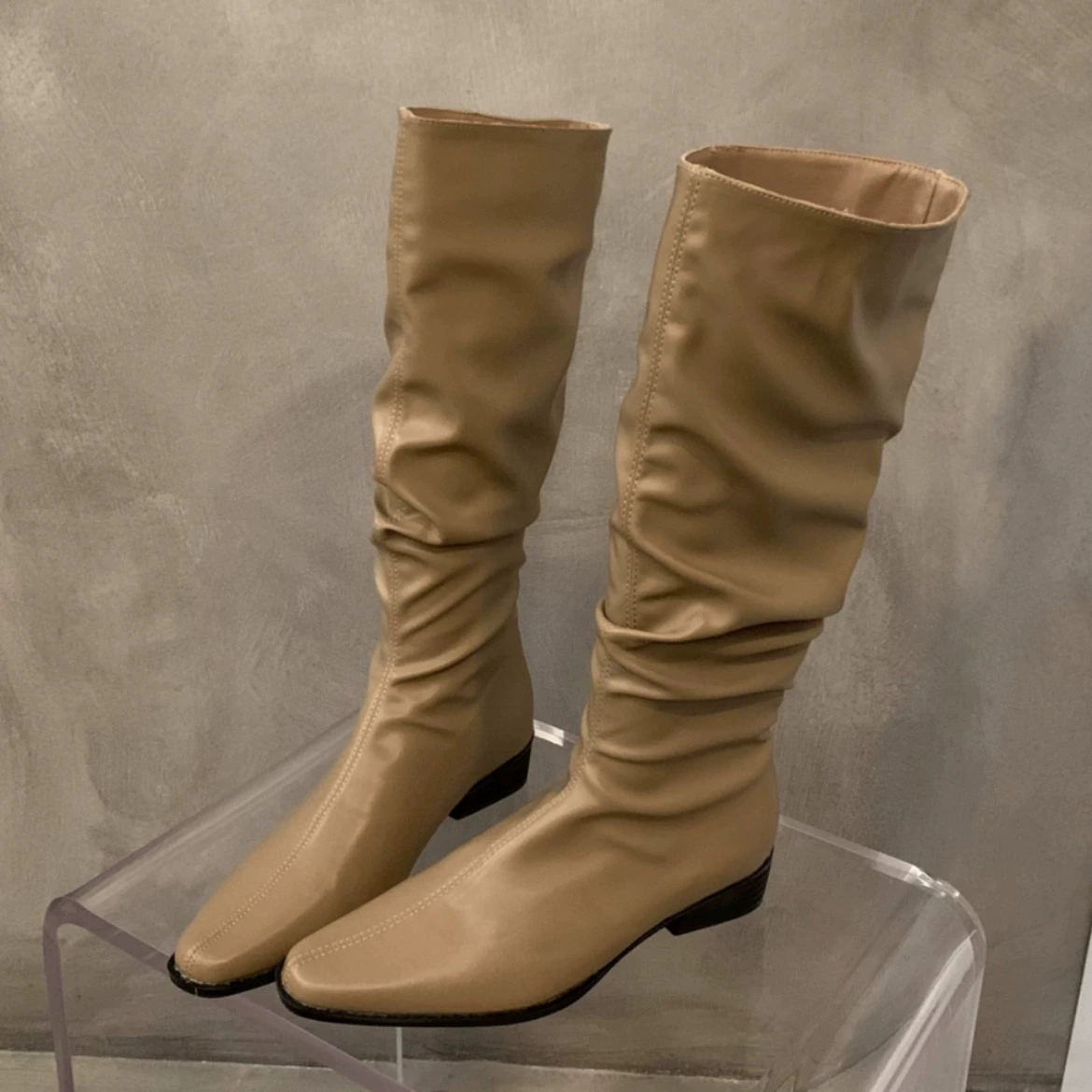 Universal high boots, autumn, Korean style