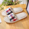 Cloth, slippers suitable for men and women indoor for beloved, Korean style, soft sole