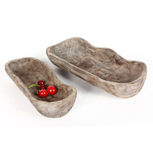 木制家居民宿酒店客厅餐桌茶几瓜果盘花生盘瓜子盘干果盘桌面摆件