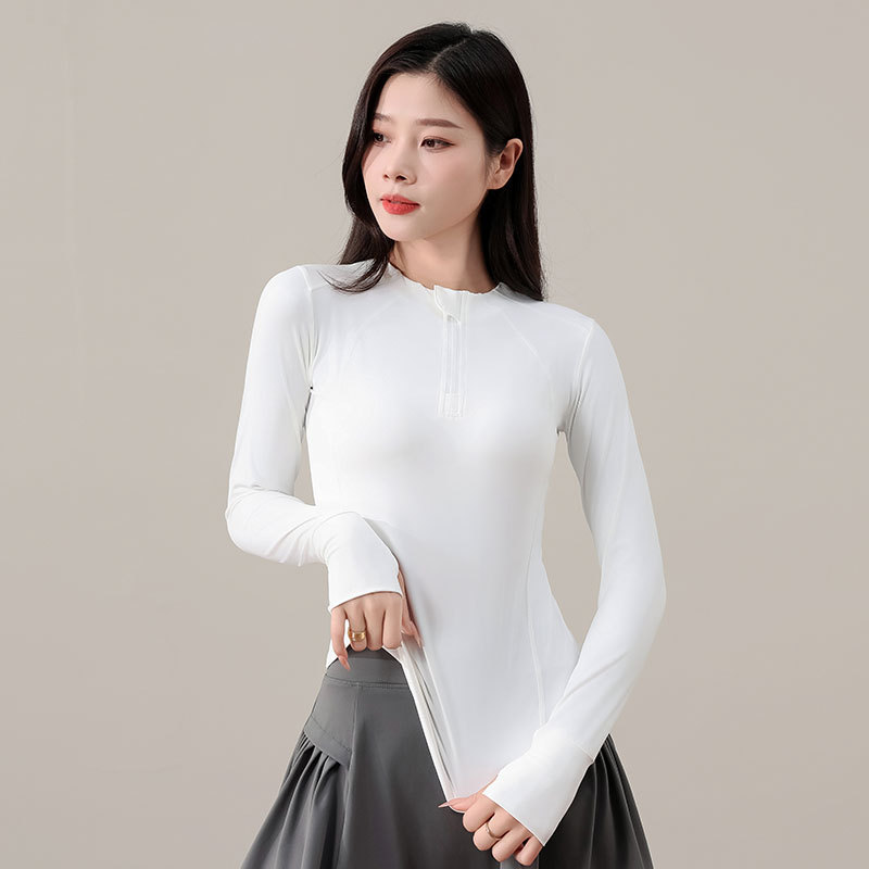 テニス服女性秋冬ランニングスポーツスーツ2024新型朝ランニング服ファッションヨガスカート長袖フィットネスウェア