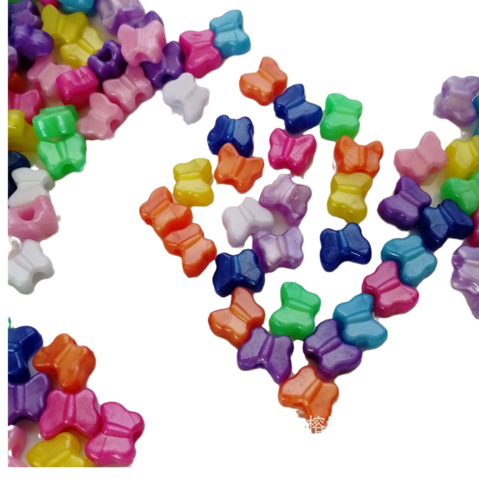 ����ֱ��10*12mm���ϴ�׺������� pony beads �ֹ��������