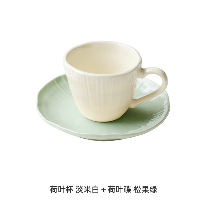 Hogar taza de café de cerámica pareja hombres y mujeres taza de desayuno taza de leche Oficina taza de té platillo traje