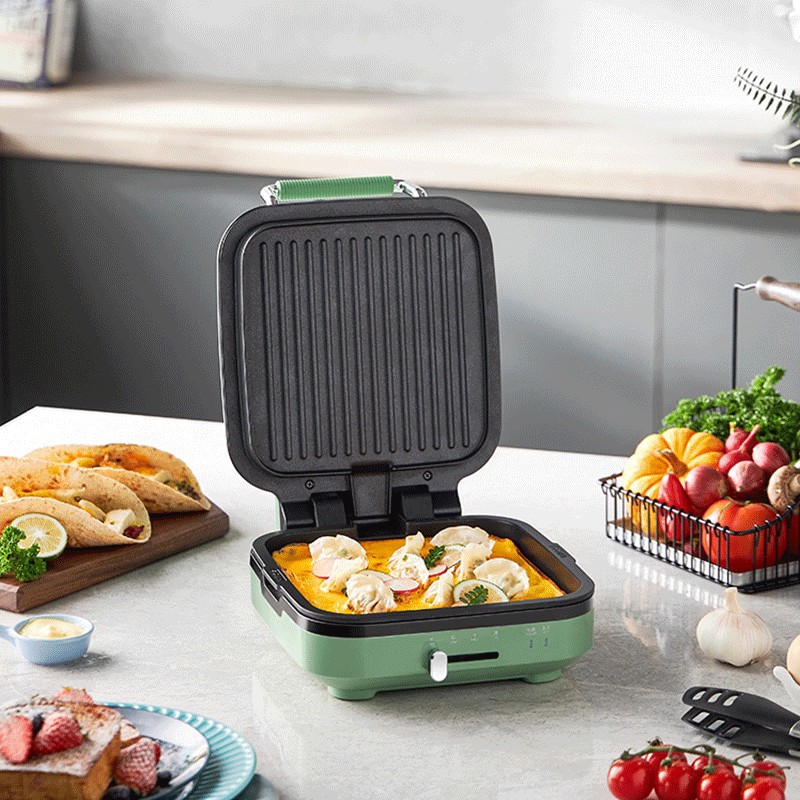 Electric baking pan household small double-sided heated scones breakfast machine fully automatic multi-function deep pancake pot