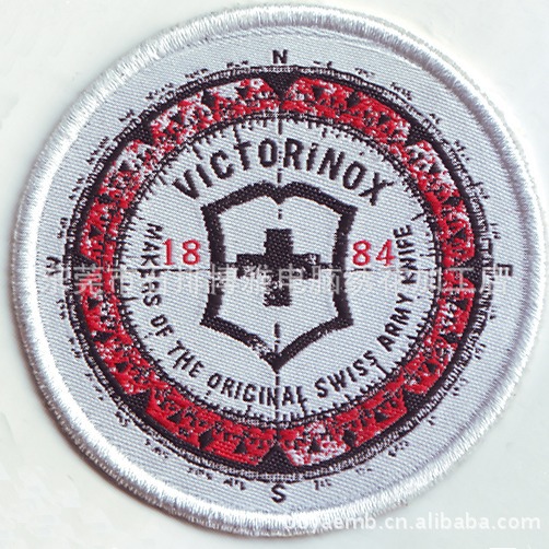 专业电脑刺绣供应厂家织唛 刺绣标 物美价廉准时出货