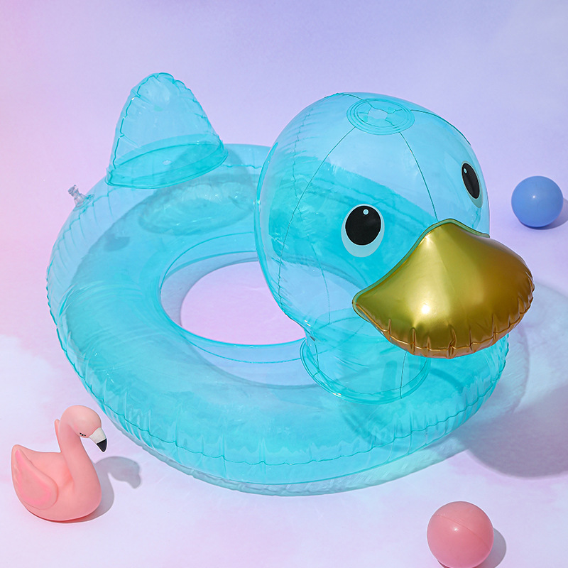 Cute Beach Duck PVC Swim Ring Swimming Accessories 1 Piece display picture 10