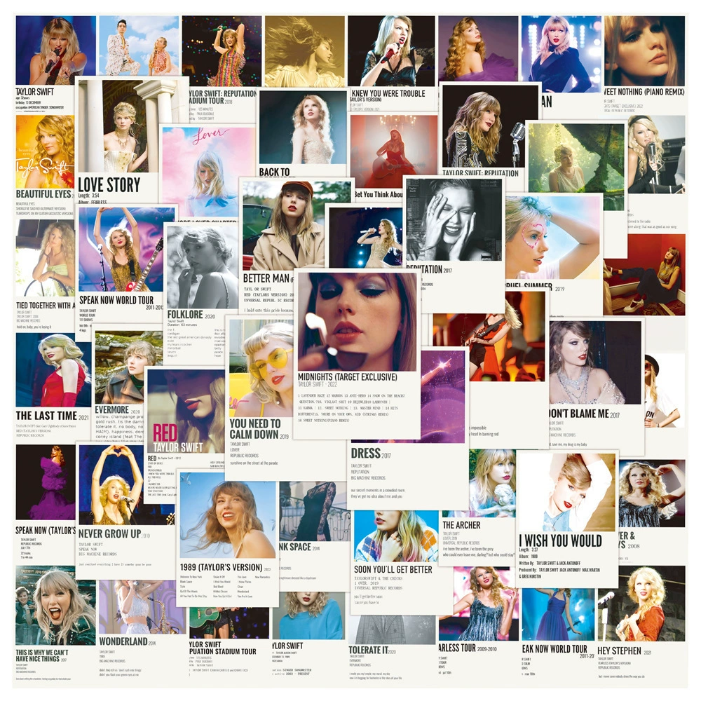 350 Taylor SWIFT Taylorus Veter Бумага Европейский и Американский Звезды звезды нашивка для компьютера и телефона гитара