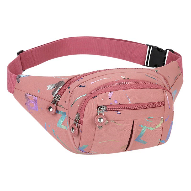 Водонепроницаемая рабочая спортивная поясная сумка большой емкости для женщин, новинка 2024, модная универсальная сумка через плечо для бега, тренд-кошелек