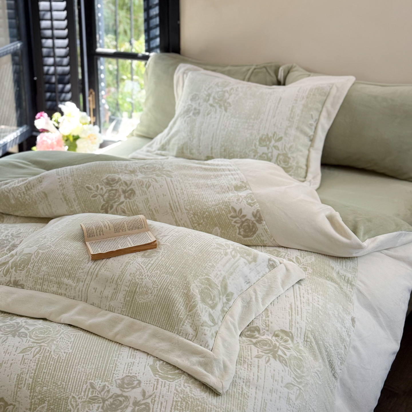 Una clase de seda de cuatro piezas