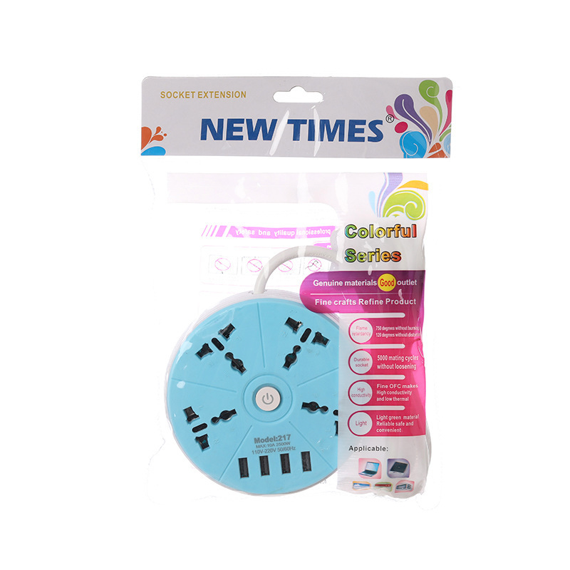 217#4USB SOCKET de alimentación de escritorio enchufe iraní enchufe de comercio exterior filipino enchufe de Indonesia