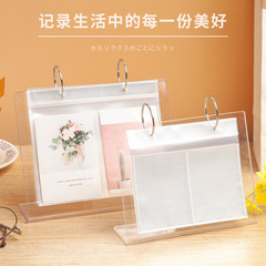 Polaroid photo album acrylic desktop table flipping album 3 inches 45 inches 6 inches photo album photo storage album