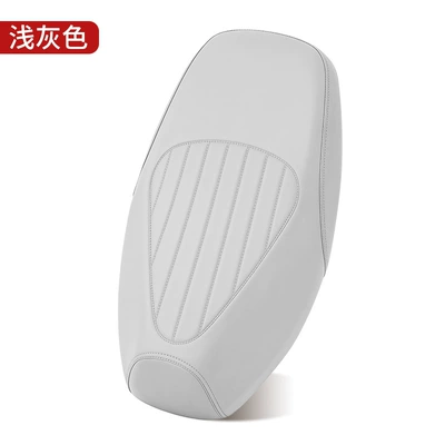 Cushion Cover, Thickened Waterproof and – Motorcycle cushion - light-gray-thick-stamped-leather-sponge-waterproof-yadi-modern-bloommulan-exclusive