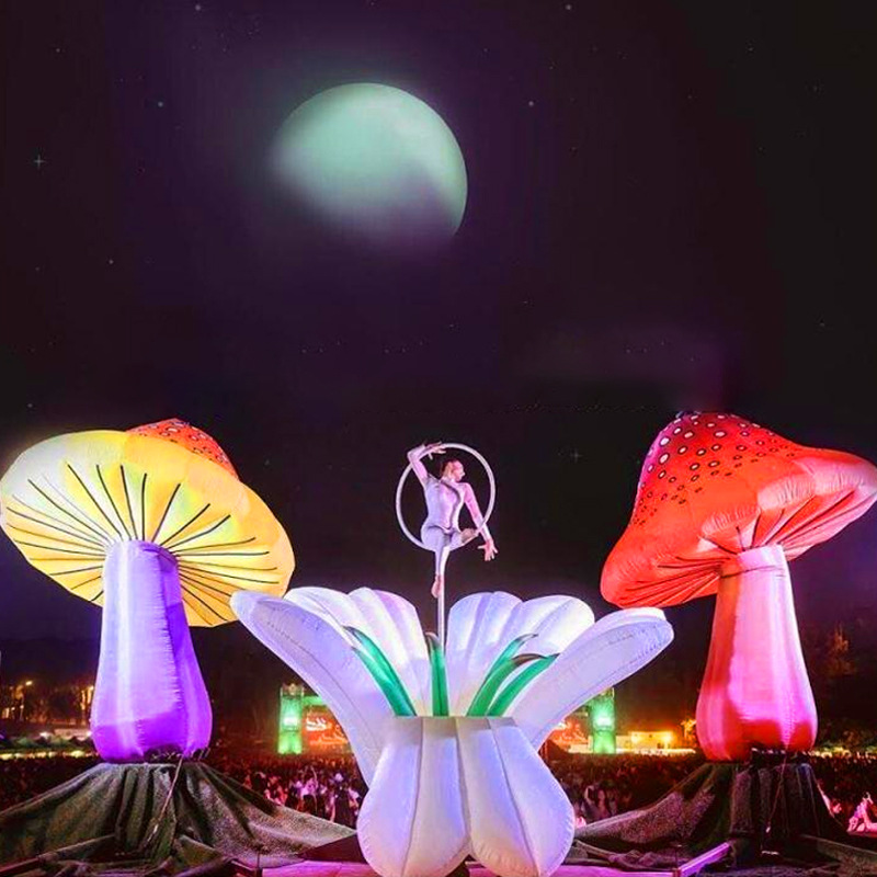 舞美产品 增加舞台效果 杭州福莱气模厂家舞台秀