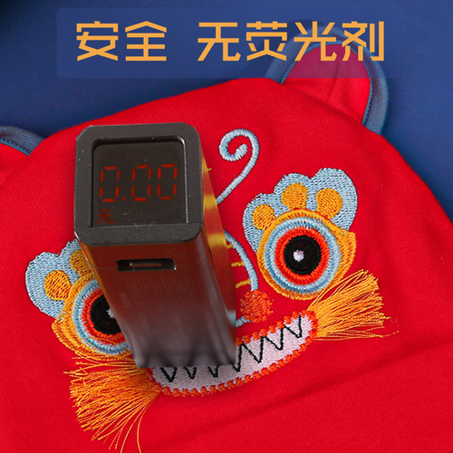 Tiger head hat baby hat red full moon 100-day-old baby hat fetal hat spring and autumn Chinese style embroidery HTM29