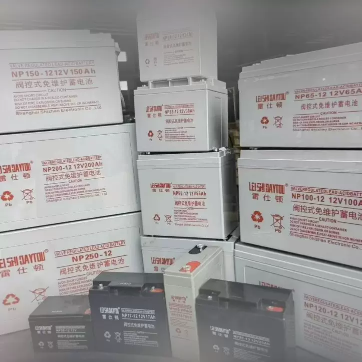 铅酸免维护蓄电池2V12V太阳能胶体蓄电池代加工雷仕顿蓄电池工厂