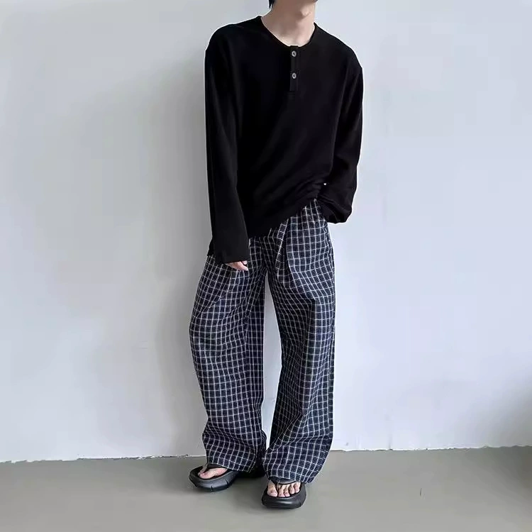 Осенняя свободная пара костюмы для отдыха в американском стиле с loose fit