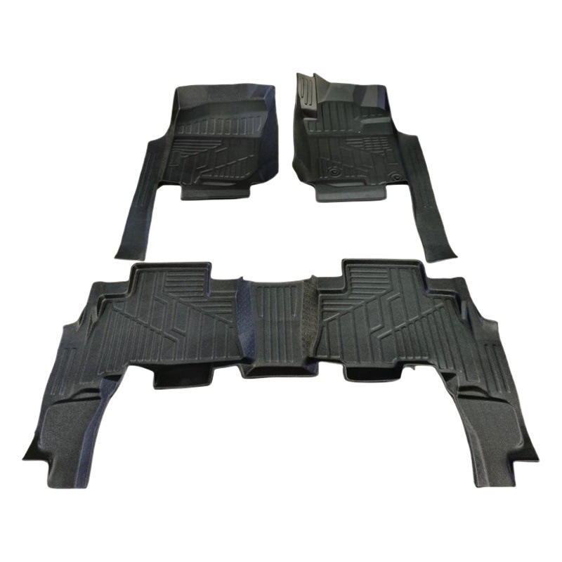 Para el timón derecho TOYOTA PRADO 150 2012-2017 PRADO 150 estera impermeable del pie del coche de la TPE