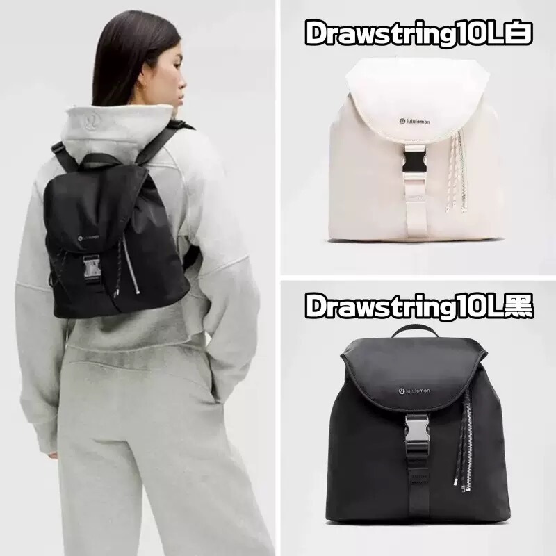 2026 New Model Drawstring 10L Backpack Versatile Buckle Handbag Casual Bucket Double Shoulder Bag 2026 New Model Drawstring 10L Backpack Versatile Buckle Handbag Casual Bucket Double Shoulder Bag