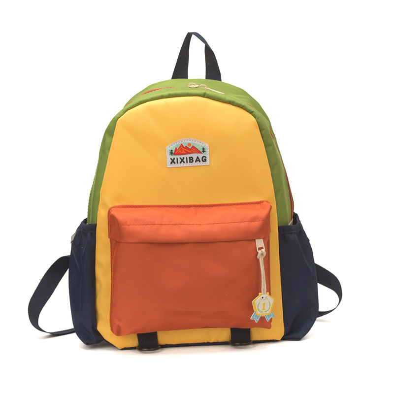 Jardín de infantes para hombres y mujeres, mochila de color extranjero, mochila de estudiantes de primaria de gran capacidad, 2026 nueva mochila infantil transfronteriza