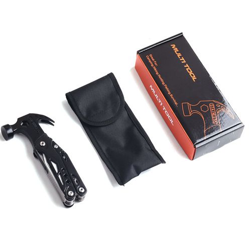 Factory Supply MQ042 Car Multi-Purpose Crooked Hammer Outdoor Camping Tool Multi-Purpose Hammer