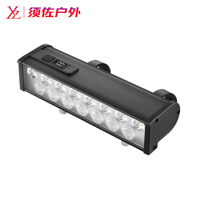 Bicycle Light 15Led Aluminum Alloy Headlight Mountain Road Bike Cycling Light 2000 Lumens Night Cycling Lighting Equipment