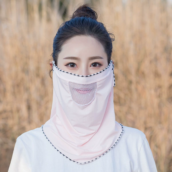 Silk mask, “Snowbud” green tea