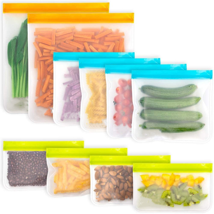 食品级PEVA保鲜袋食物分装冰箱冷冻收纳袋面包水果袋冰箱冷藏袋