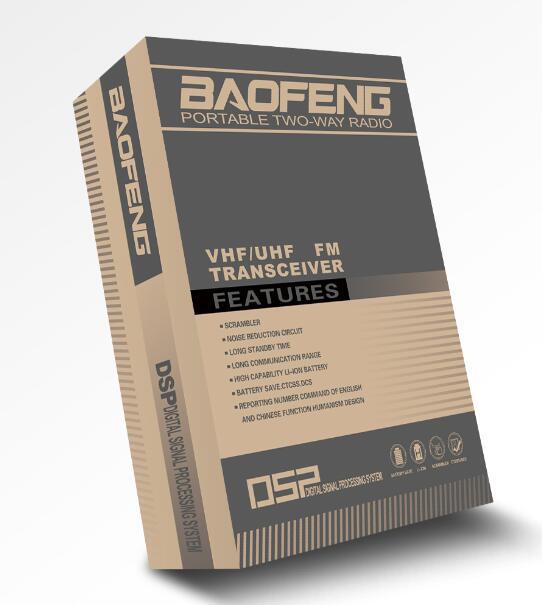 Fuente fábrica Baofeng walkie-talkie BF-888S portátil de alta potencia Baofeng 888sBAOFENG lugar en chino e inglés