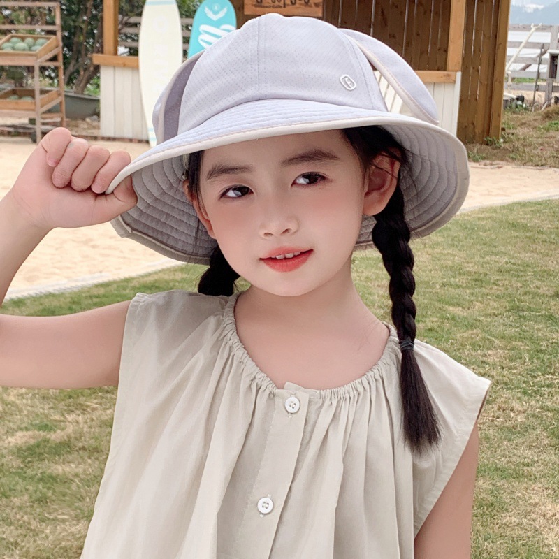 Kids Casual Sun Hat UPF 50+ Children's Girls And Summer UV Protection For Boys, Outdoor Baby Sun Hat_voghion.com
