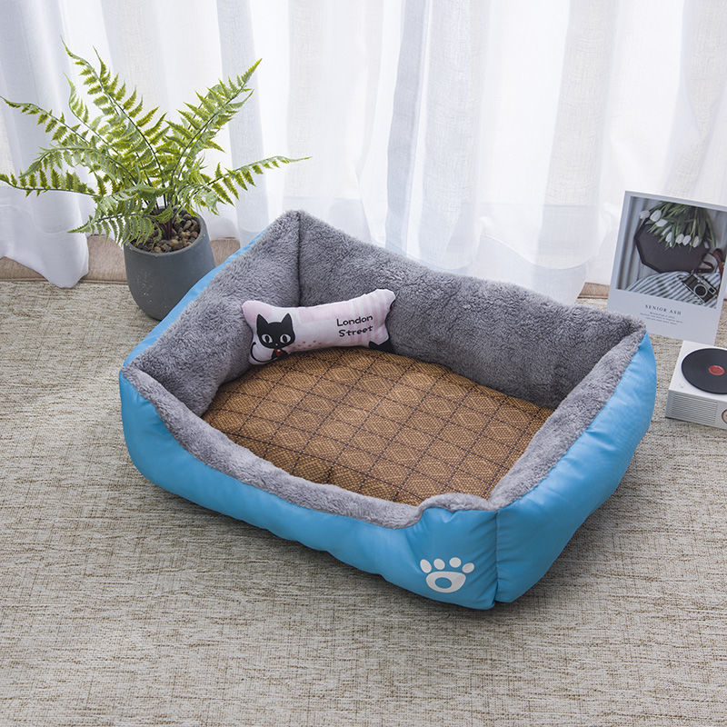 Cama de Algodón para Mascotas de Algodón PP Color Caramelo para Perros Pequeños y Medianos y Gatos image 10