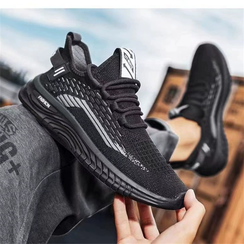 Новая повседневная обувь, мужские Модные сетчатые дышащие кроссовки на открытом воздухе, оптовая продажа, трансграничная Внешняя торговля, модные кроссовки