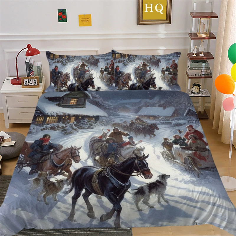 (Cross-border trading), duvet cover, pillowcase, ebay, 3D, polyester